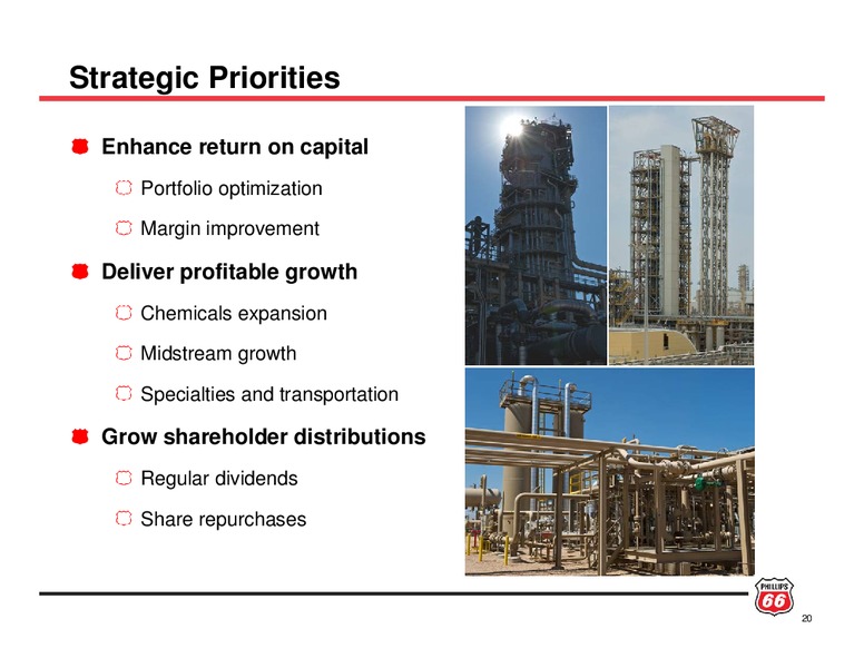 INVESTOR UPDATE – Phillips 66 – slide 19