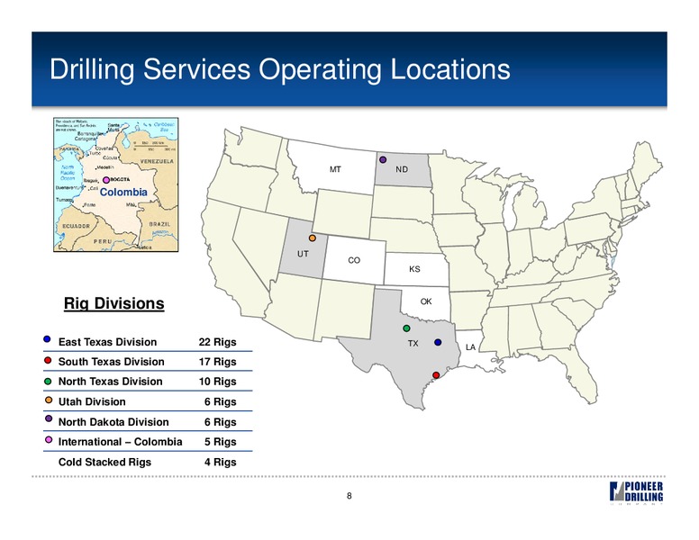 ENERGIZE 2009 CONFERENCE – Pioneer Energy Services Corp. – slide 7
