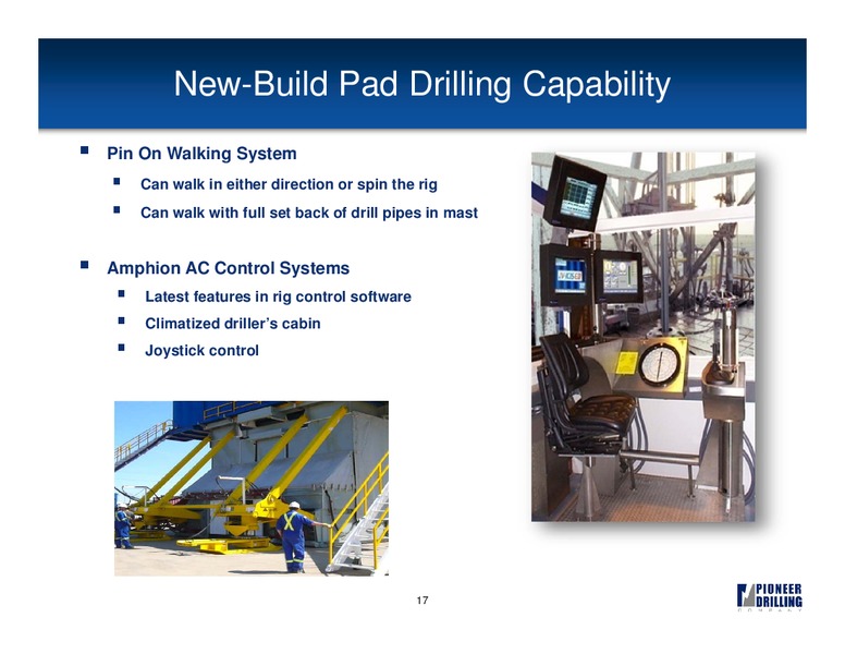 PRITCHARD CAPITAL ENERGIZE 2012 CONFERENCE – Pioneer Energy Services Corp. – slide 16