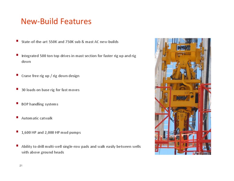 SIMMONS ENERGY CONFERENCE – Pioneer Energy Services Corp. – slide 20