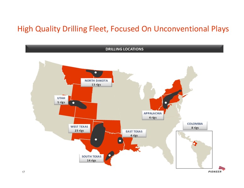 RAYMOND JONES 34TH ANNUAL INSTITUTIONAL INVESTORS CONFERENCE – Pioneer Energy Services Corp. – slide 16