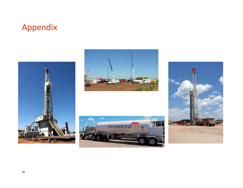 HOWARD WEIL 41ST ANNUAL ENERGY CONFERENCE – Pioneer Energy Services Corp. – slide 27