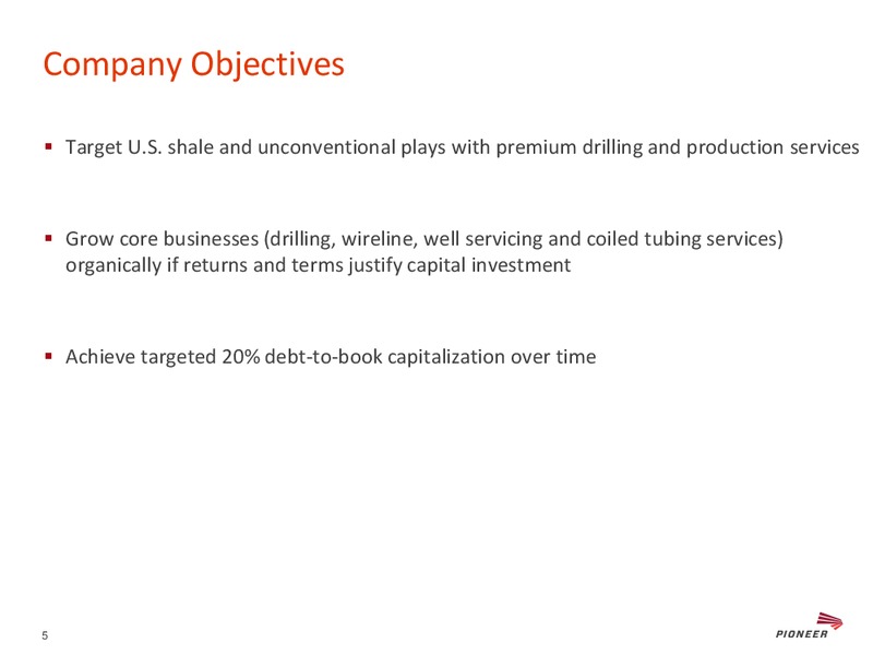 ISI BERMUDA ENERGY CONFERENCE – Pioneer Energy Services Corp. – slide 4