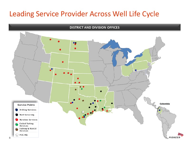 ISI BERMUDA ENERGY CONFERENCE – Pioneer Energy Services Corp. – slide 7