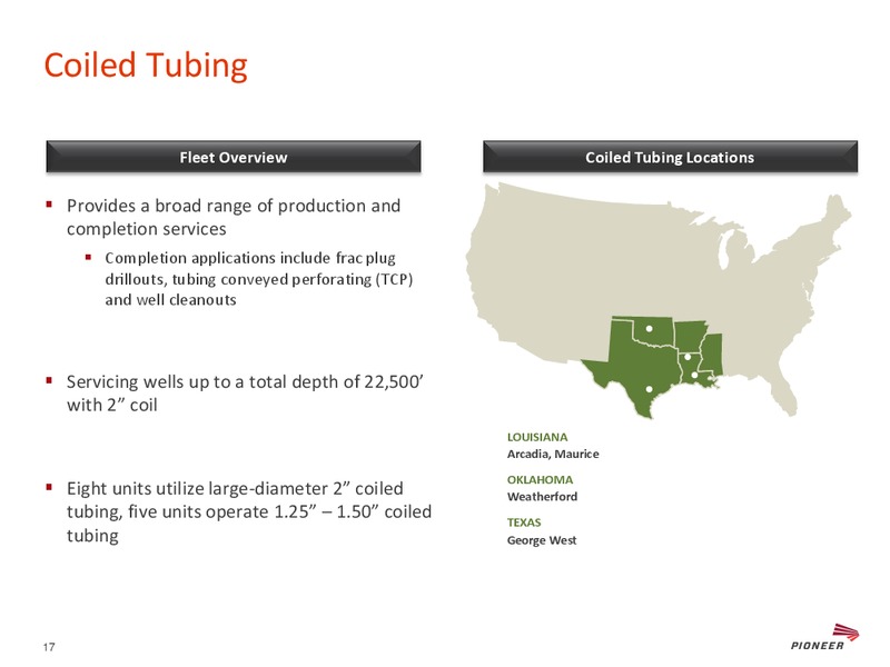 ISI BERMUDA ENERGY CONFERENCE – Pioneer Energy Services Corp. – slide 16