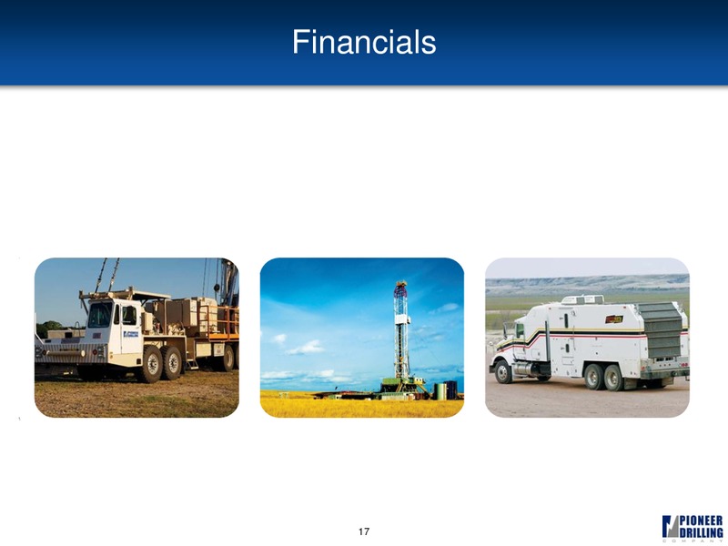 JEFFERIES AND COMPANY – Pioneer Energy Services Corp. – slide 16