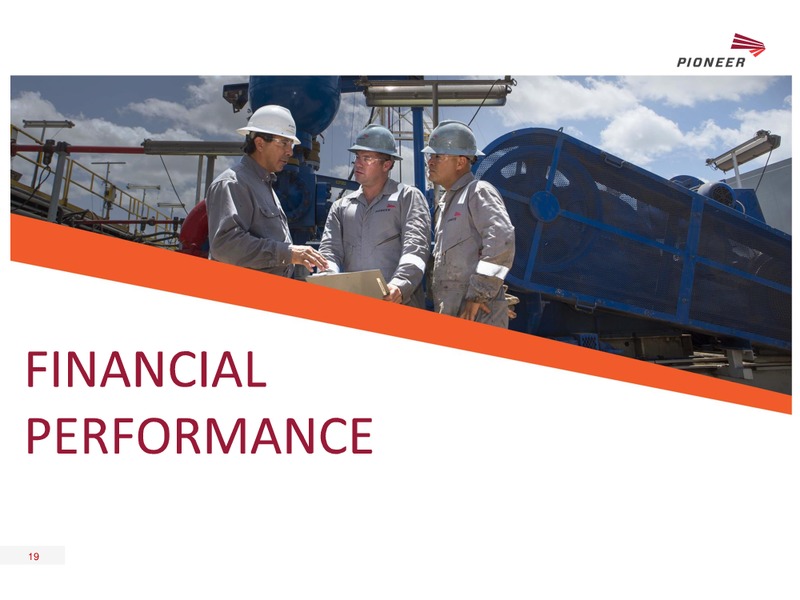 UBS GLOBAL OIL & GAS CONFERENCE – Pioneer Energy Services Corp. – slide 18