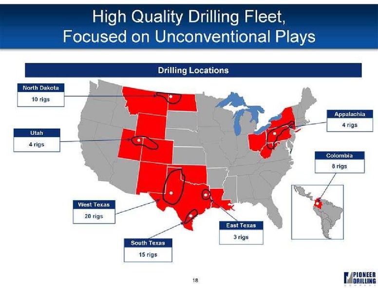GLOBAL HUNTER SECURITIES 100 ENERGY CONFERENCE – Pioneer Energy Services Corp. – slide 13