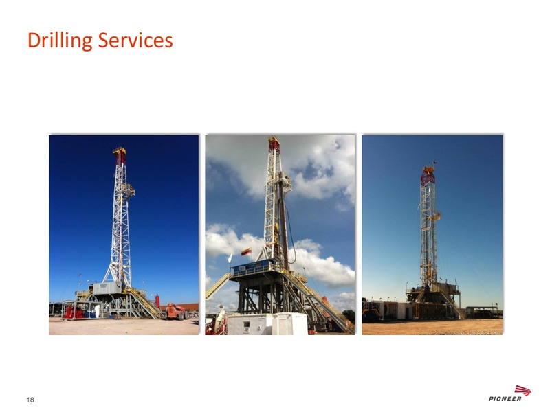GLOBAL HUNTER SECURITIES 100 ENERGY CONFERENCE – Pioneer Energy Services Corp. – slide 17