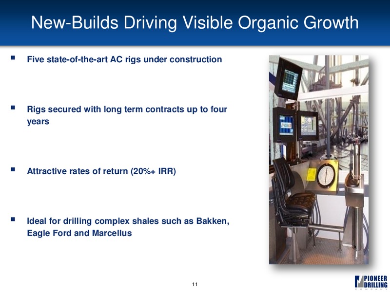 GLOBAL HUNTER SECURITIES CONFERENCE – Pioneer Energy Services Corp. – slide 10