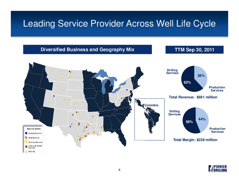 BANK OF AMERICA MERRILL LYNCH GLOBAL ENERGY CONFERENCE – Pioneer Energy Services Corp. – slide 5