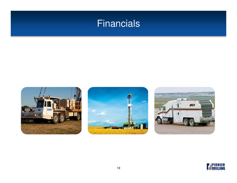 CAPITAL ONE SOUTHCOAST 2010 ENERGY CONFERENCE – Pioneer Energy Services Corp. – slide 18