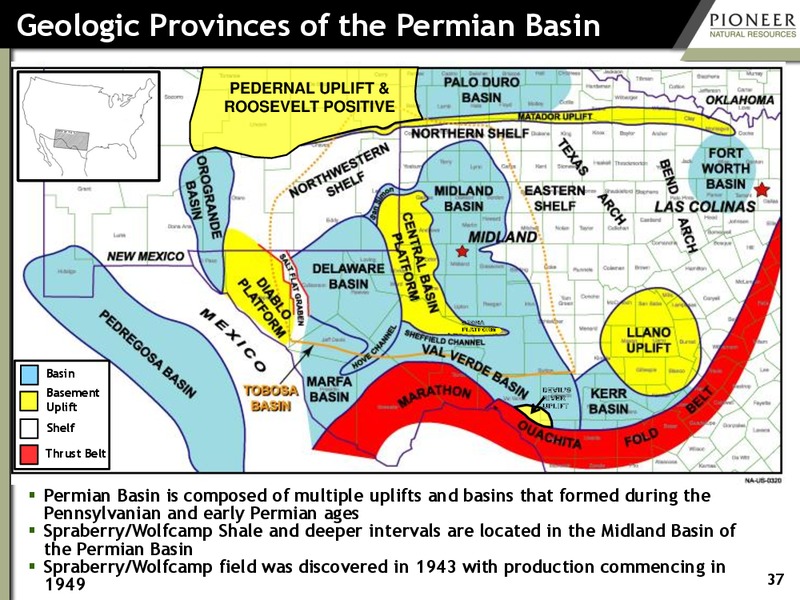 Investor Presentation – Pioneer Natural Resources Co. – slide 36
