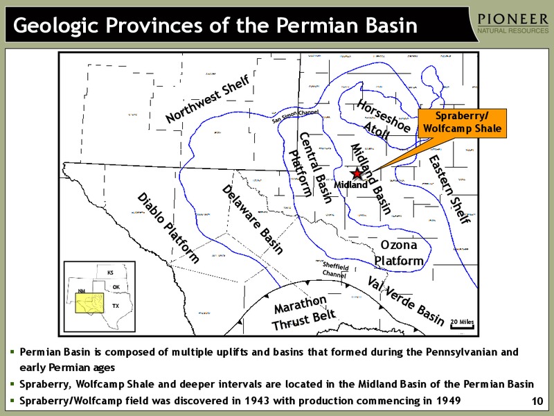 Credit Suisse Best of Breed Symposium – Pioneer Natural Resources Co. – slide 9