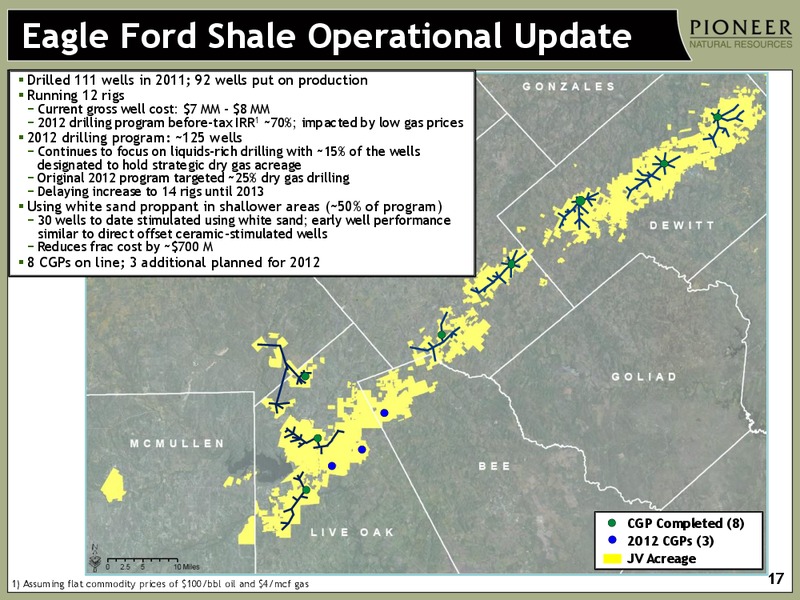Q4 2011 Earnings Call – Pioneer Natural Resources Co. – slide 16