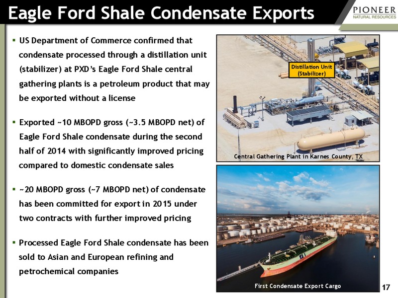 HOWARD WEIL ENERGY CONFERENCE – Pioneer Natural Resources Co. – slide 16