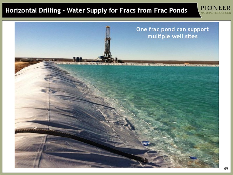IPAA OIL AND GAS INVESTMENT SYMPOSIUM – Pioneer Natural Resources Co. – slide 44