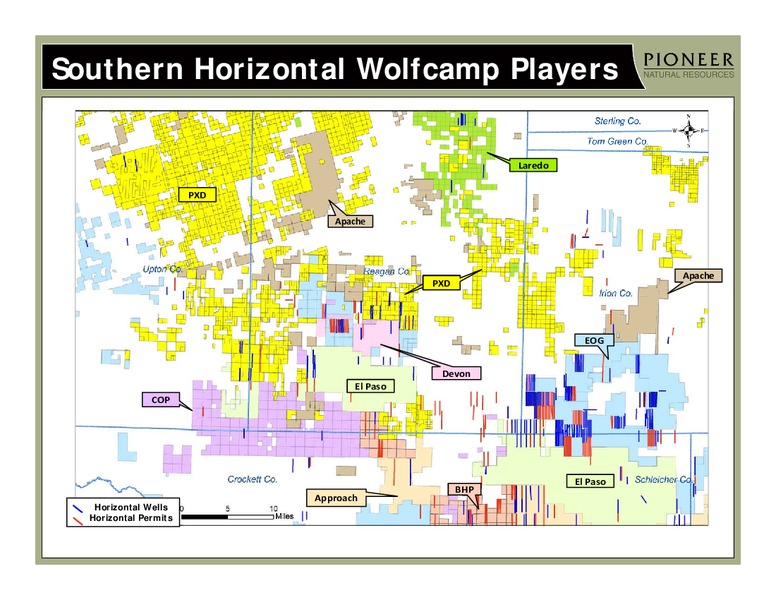 INVESTOR PRESENTATION – Pioneer Natural Resources Co. – slide 34