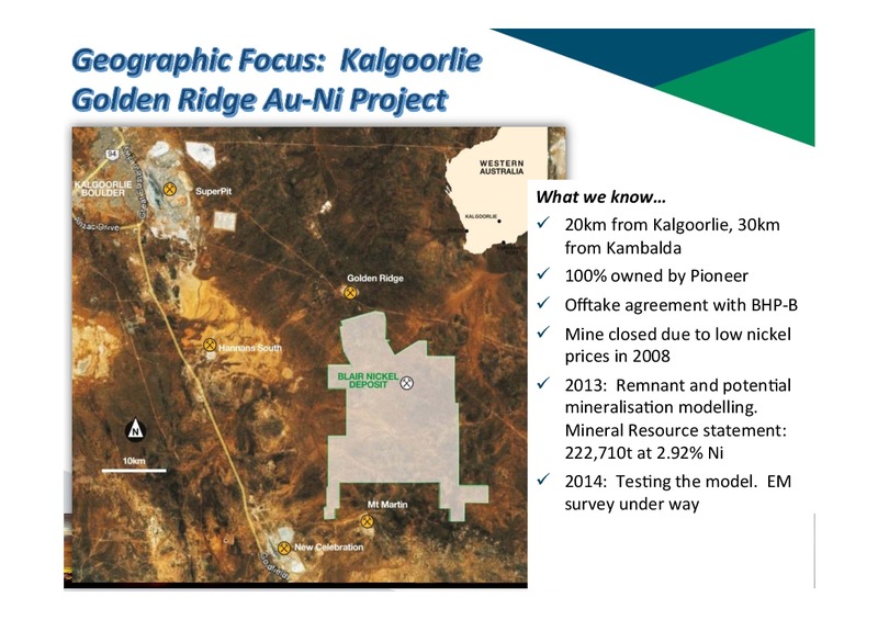 RIU Brisbane Conference – Pioneer Resources Limited – slide 18