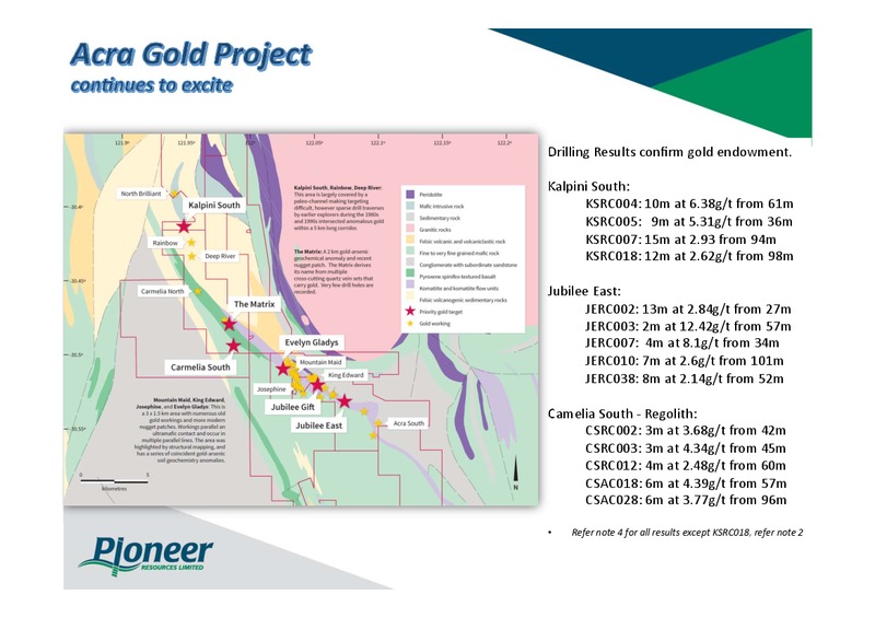 RIU Brisbane Conference – Pioneer Resources Limited – slide 26