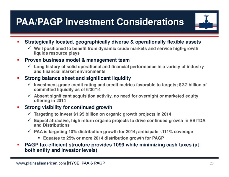 Barclays ceo energy power conference – Plains All American Pipeline, L.P. – slide 25