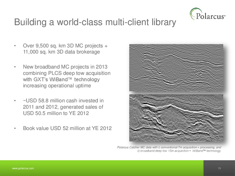 Q4 2012 REPORT – Polarcus – slide 18