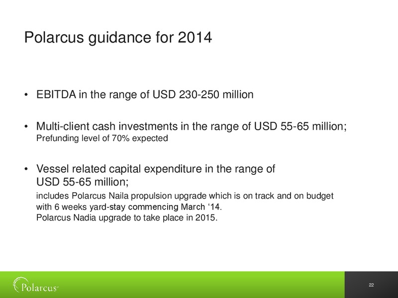 BAML 13TH ANNUAL OIL & GAS CONFERENCE – Polarcus – slide 21