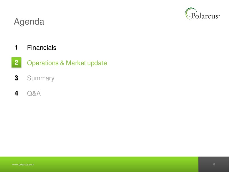 Q1 2011 REPORT – Polarcus – slide 11