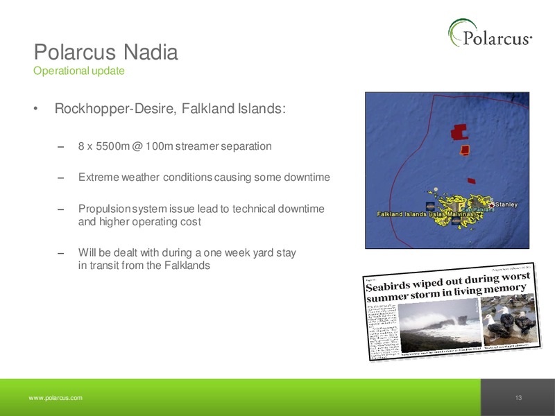 Q1 2011 REPORT – Polarcus – slide 12