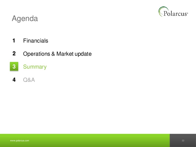 Q1 2011 REPORT – Polarcus – slide 21
