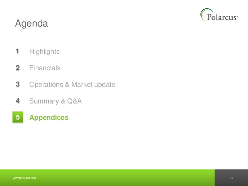Q1 2013 EARNINGS CALL – Polarcus – slide 23