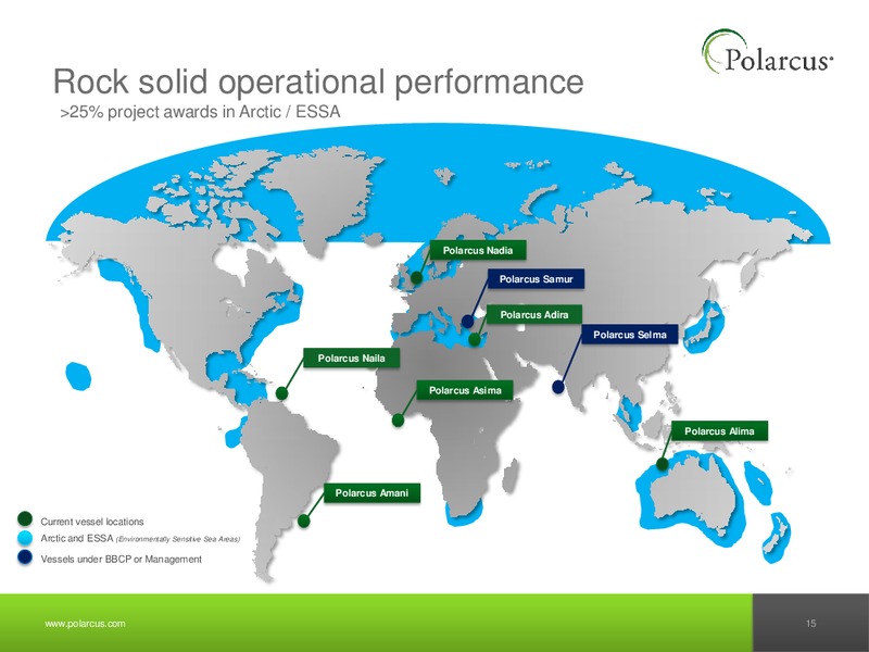 Q1 2013 REPORT – Polarcus – slide 14