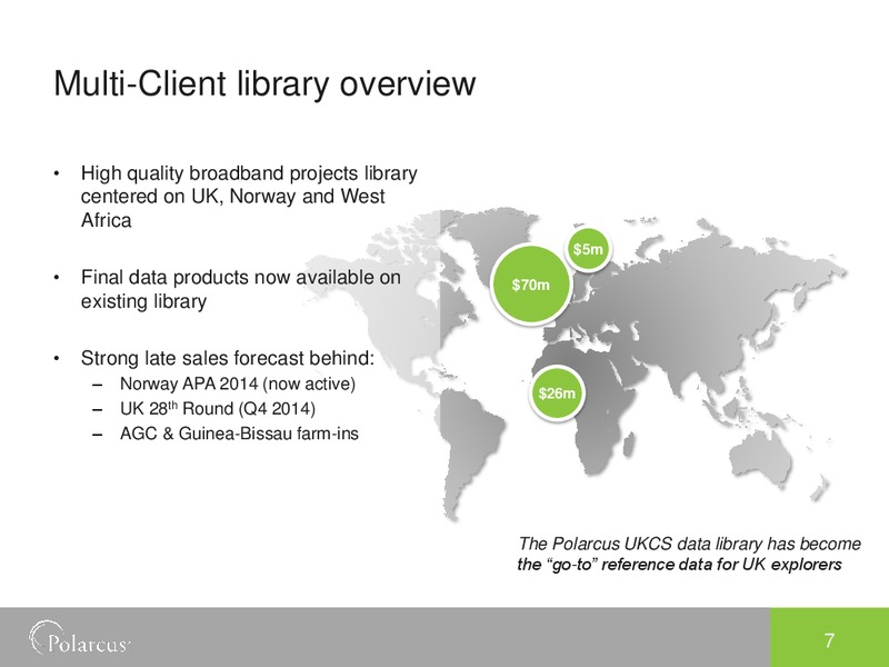 Q1 2014 RESULTS – Polarcus – slide 6