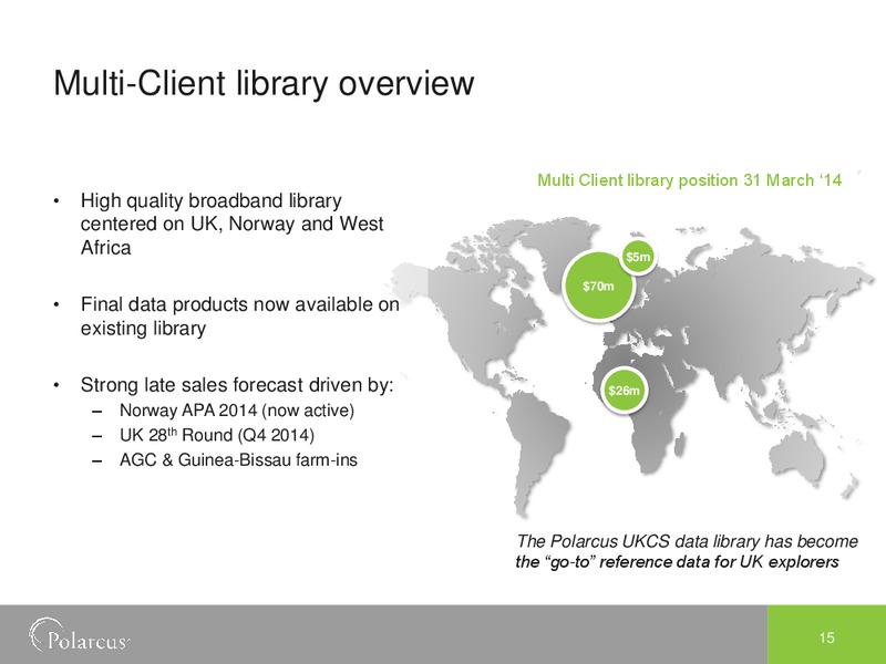 EAGE AMSTERDAM 2014 – Polarcus – slide 15