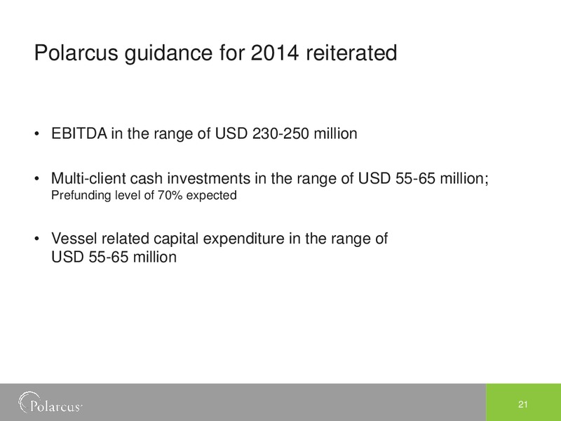 EAGE AMSTERDAM 2014 – Polarcus – slide 21