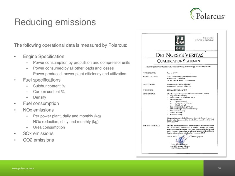 JUNE 2012 CAPITAL MARKETS DAY – Polarcus – slide 35