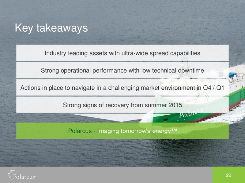 PARETO OIL & OFFSHORE CONFERENCE – Polarcus – slide 25