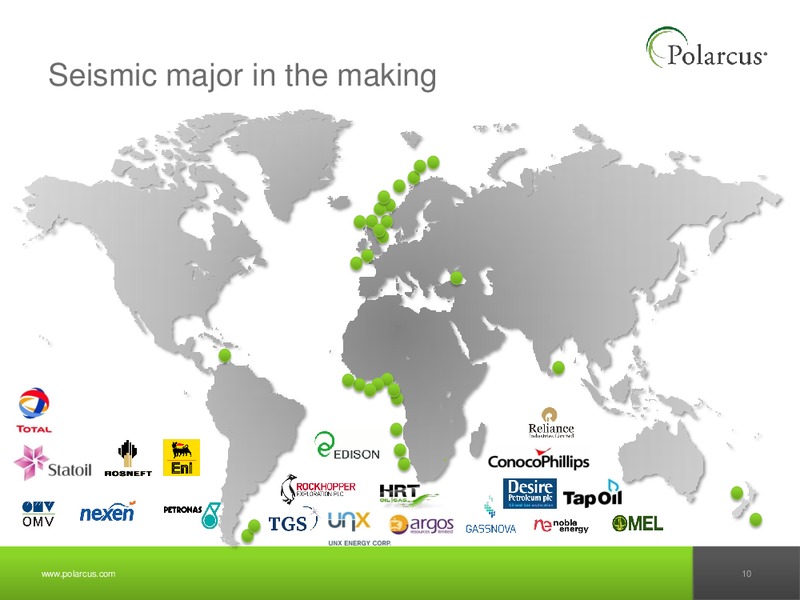 TRANSATLANTIC OIL SERVICES SEMINAR – Polarcus – slide 9