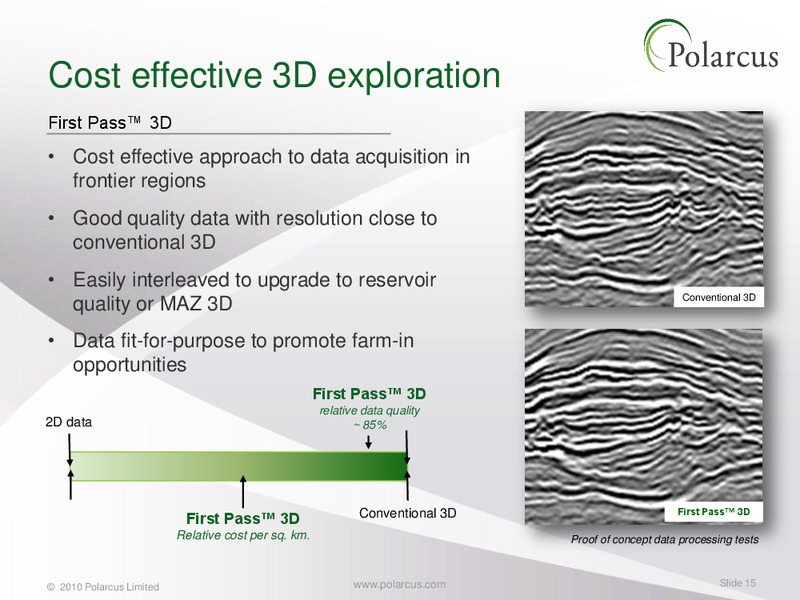 Q3 2010 REPORT – Polarcus – slide 14