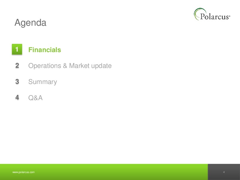 Q3 2011 REPORT – Polarcus – slide 3