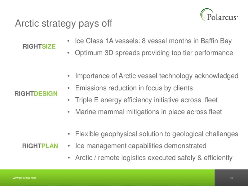 Q3 2012 REPORT – Polarcus – slide 17
