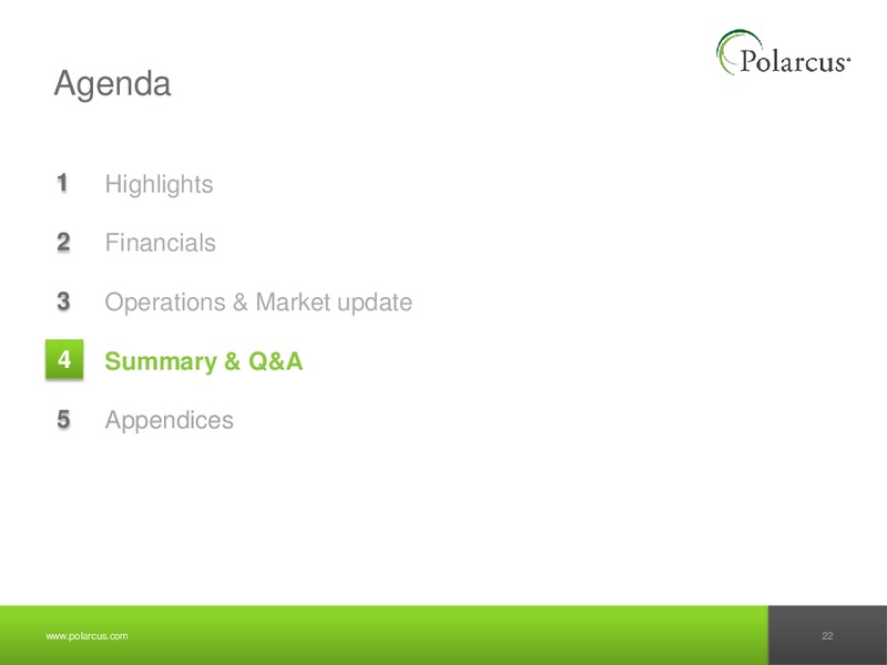 Q3 2012 REPORT – Polarcus – slide 21