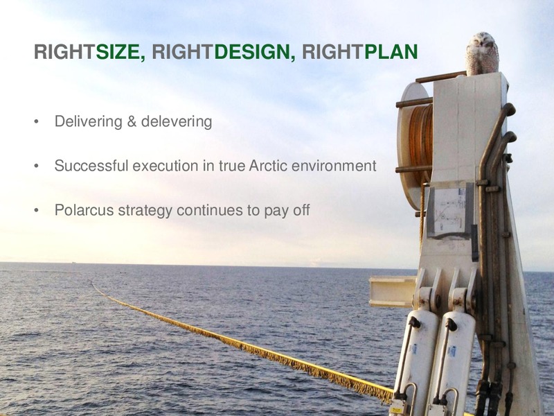 Q3 2012 REPORT – Polarcus – slide 22