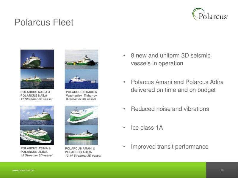 Q3 2012 REPORT – Polarcus – slide 25