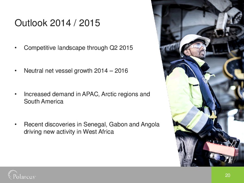 THIRD QUARTER 2014 – Polarcus – slide 19