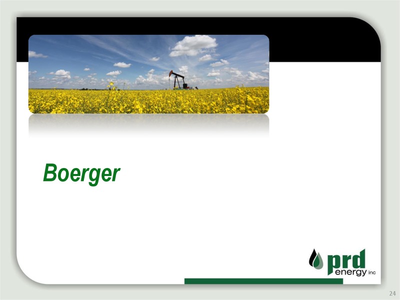 Corporate Overview – Prd Energy Inc. – slide 23