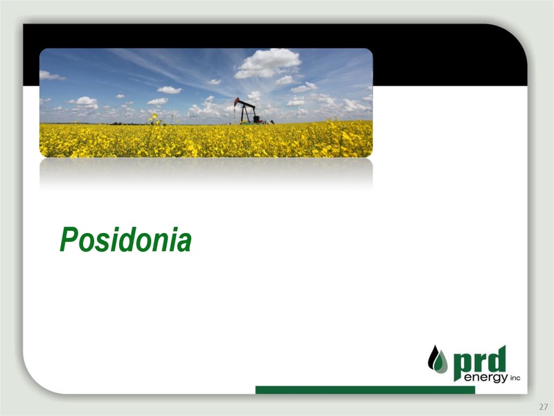 CORPORATE OVERVIEW – Prd Energy Inc. – slide 26
