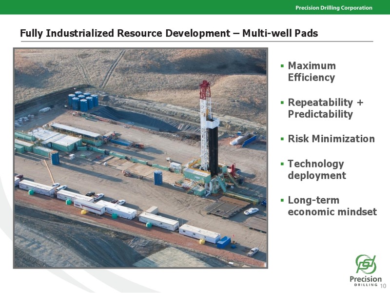 INVESTOR PRESENTATION – Precision Drilling Corporation – slide 9