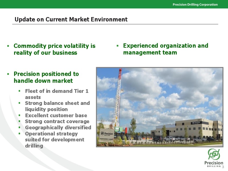 CAPP SOCTIABANK INVESTMENT SYMPOSIUM – Precision Drilling Corporation – slide 2