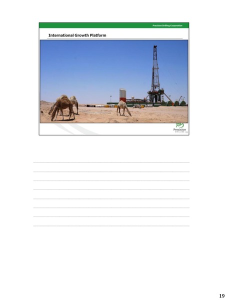 COWEN & COMPANY CONFERENCE – Precision Drilling Corporation – slide 18